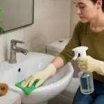 Pulizia green delle superfici bagno: il trucco ecologico che elimina gli odori persistenti