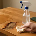 Scopri perché l’uso eccessivo d’acqua rovina le superfici in legno stratificato: proteggi i tuoi arredi con queste dritte