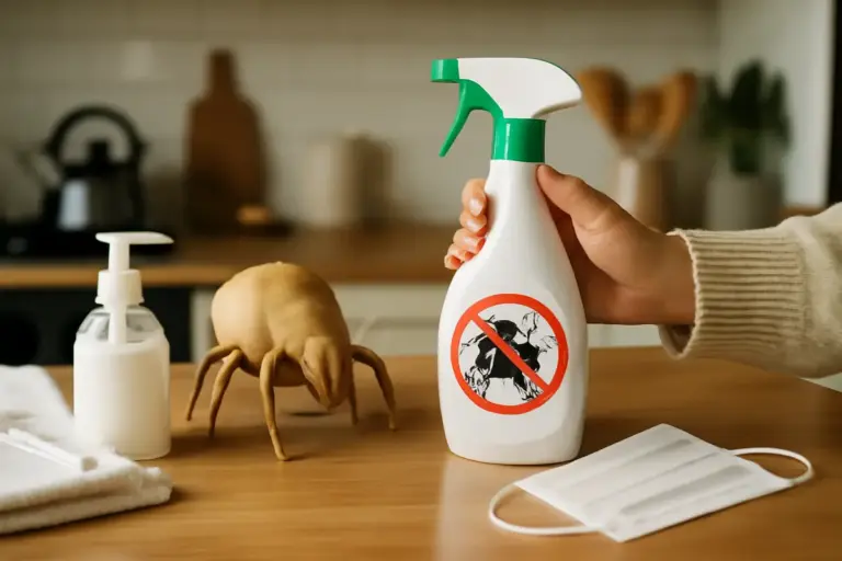 Prodotti anti-acaro per piani di lavoro: il principio attivo che davvero aiuta chi soffre di allergie