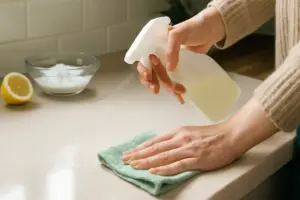 Spray multiuso fai da te per superfici lavabili: ricetta con effetto brillante