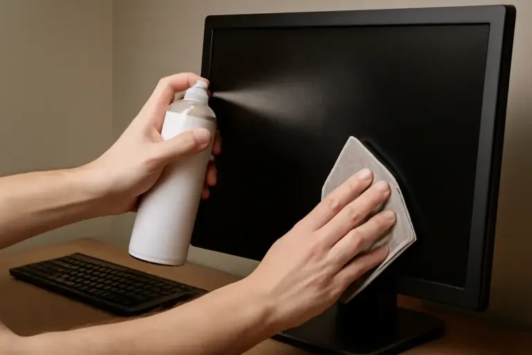 Spray antistatici per superfici tecnologiche: come scegliere la formula che previene la polvere