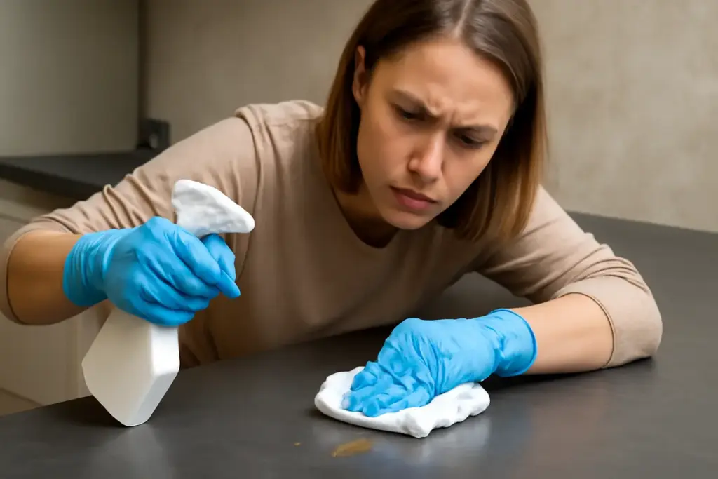 Superfici in microresina: la tecnica di pulizia poco nota che elimina le micro-macchie persistenti