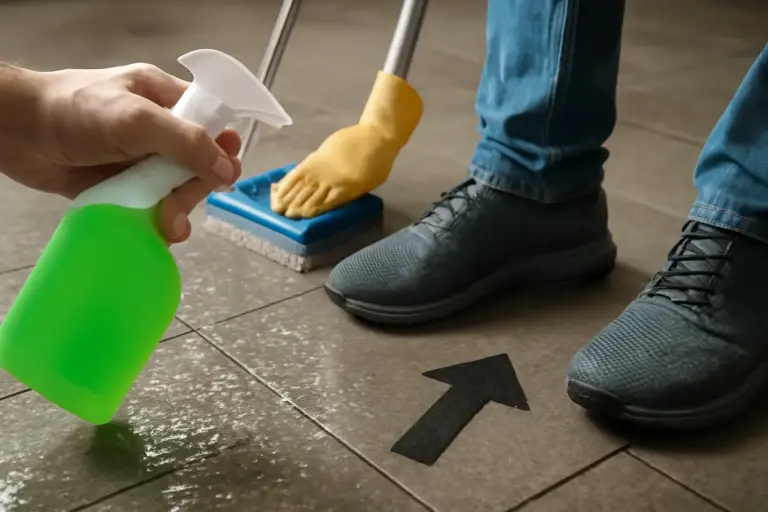Come evitare la perdita di grip sulle superfici antiscivolo? Il tipo di detergente che fa la differenza