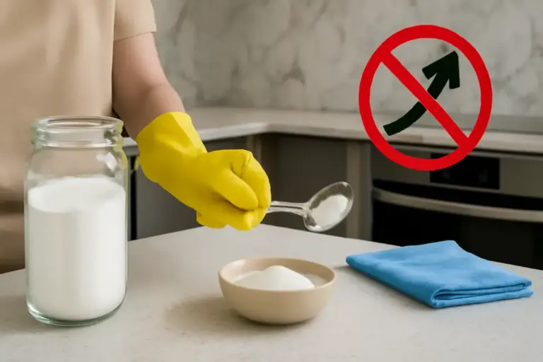Utilizzo del bicarbonato nelle pulizie: scopri quali superfici evitare assolutamente